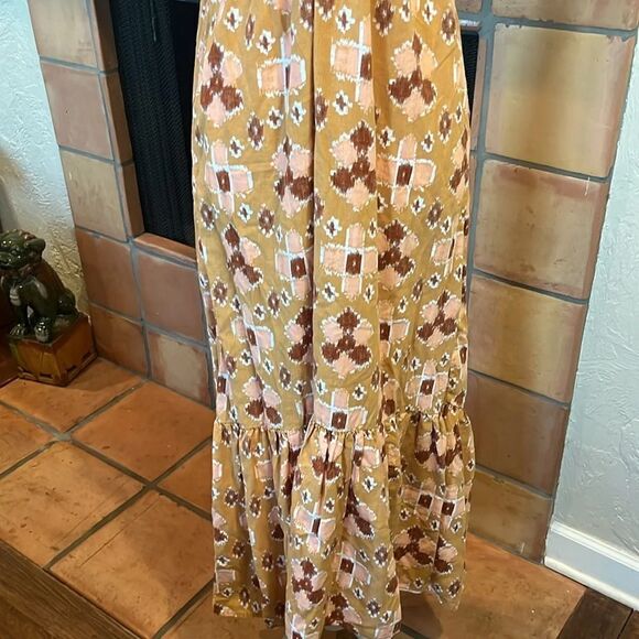 Aerie High Low Halter Maxi Sundress, size L - Picture 3 of 12